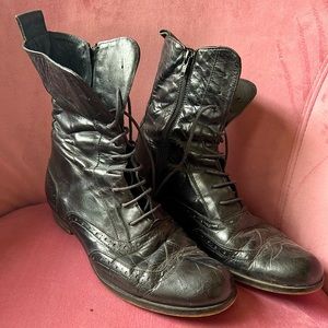 Boots leather handmade from England